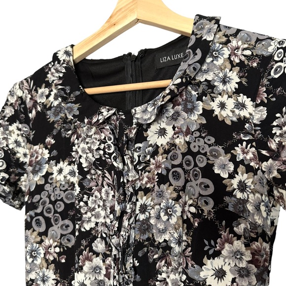 Modcloth Liza Luxe Opt For Splendor Floral Vintage Inspired Dress - Picture 3 of 5